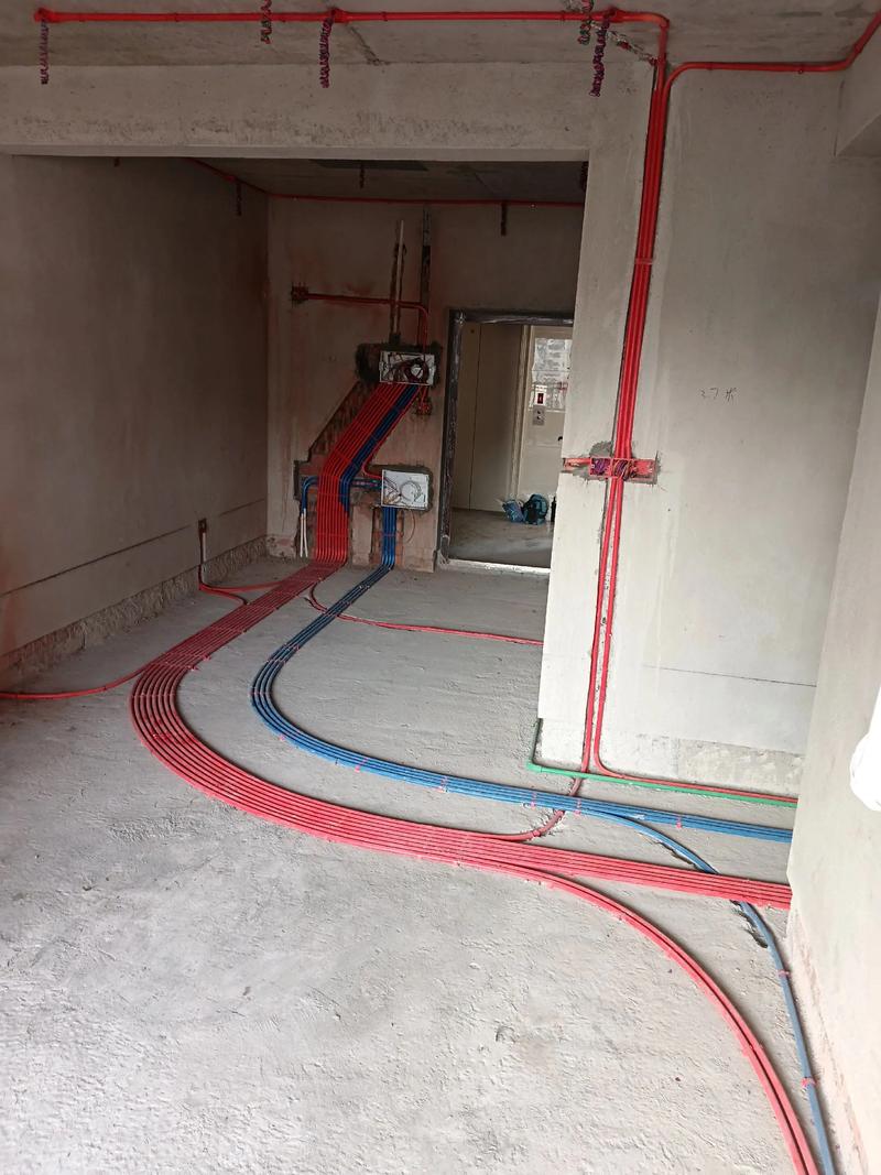 水電施工現場實景圖 精準施工背后的匠心與要點
